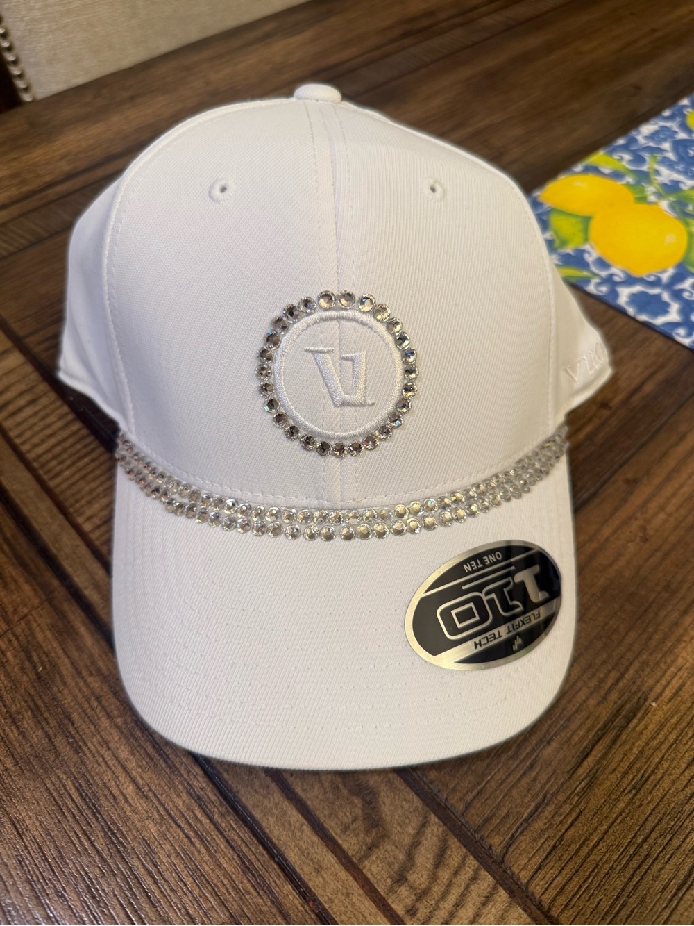 NWT Vuori  Crystal-Embellished Women's Baseball Cap